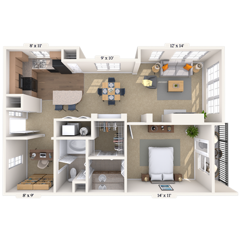 2525 Worthington 1-3 Beds Apartment for Rent - Photo Gallery 21